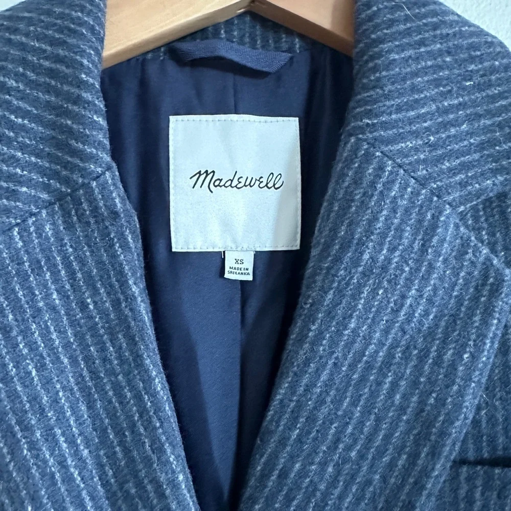 Madewell wool blazer jacket - size xs - Picture 2 of 9